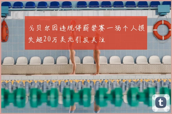 戈贝尔因违规停薪禁赛一场个人损失超20万美元引发关注